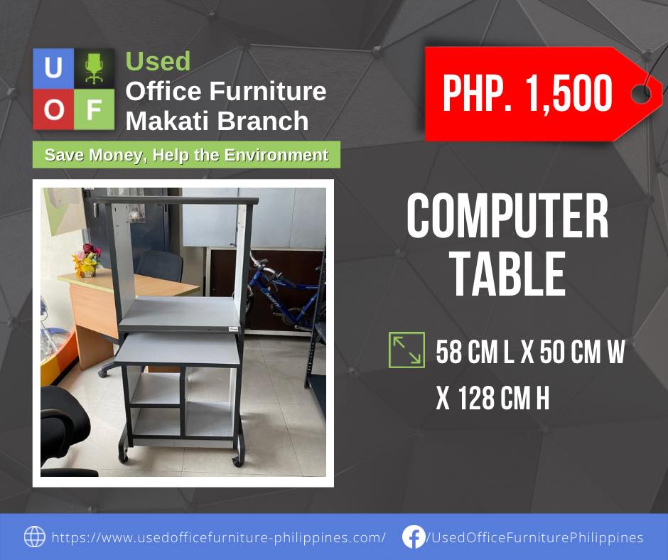 Available Secondhand Computer Table in Used Office Furniture Makati